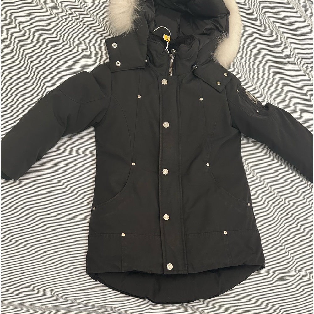 Moose knuckle unisex kids parka